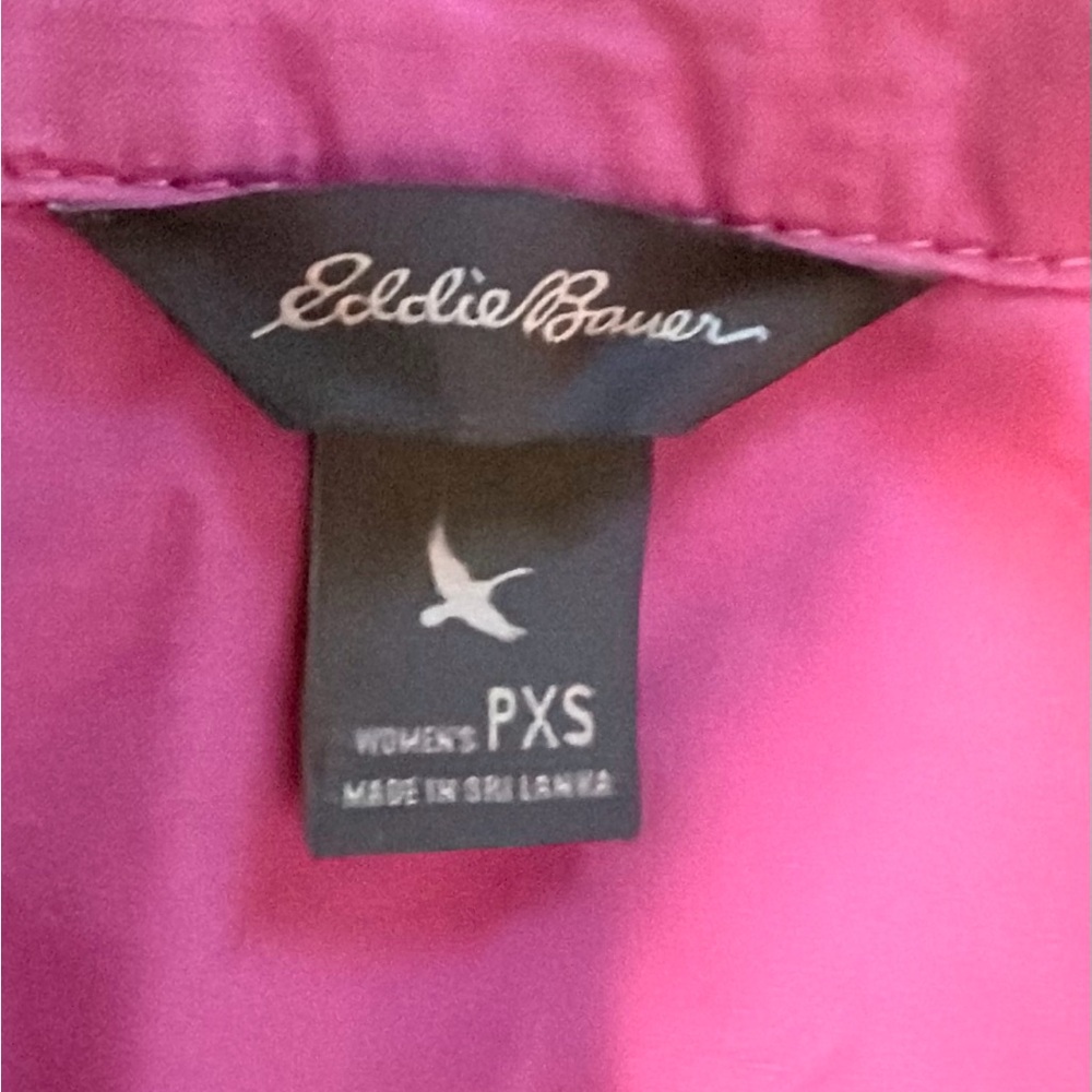 Eddie Bauer Pink Utility Jacket | Women’s Petite XS - Picture 4 of 8